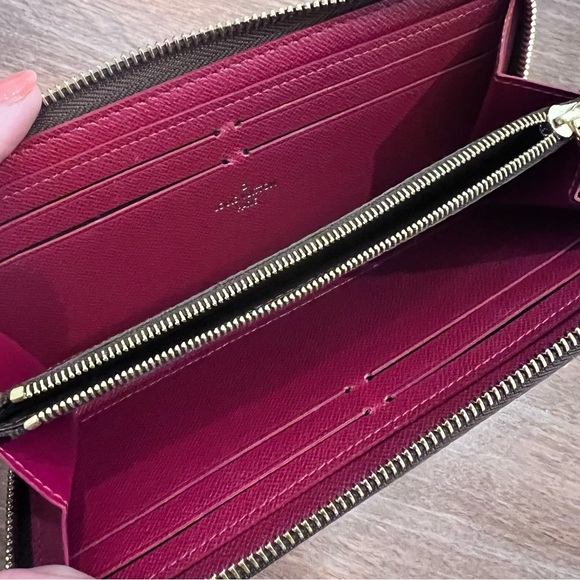 Auth Louis Vuitton Clemence Wallet - Picture 13 of 13